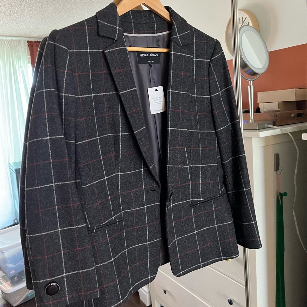 Armani Jacket Authenticated by The Real Real